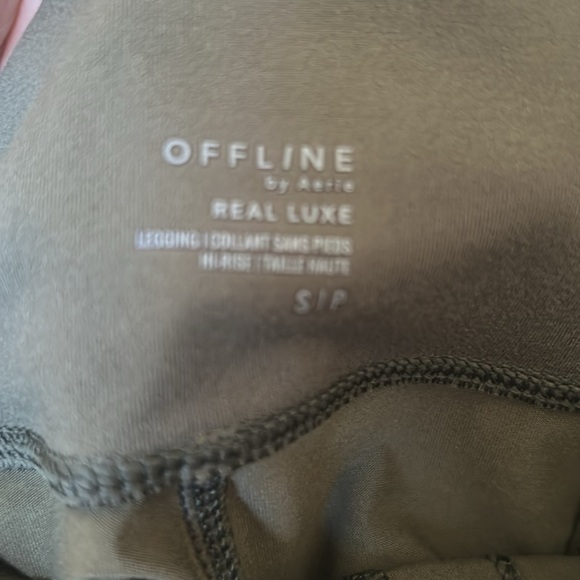 NWT OFFLINE By Aerie Real Lux Faux Leather Leggings - Picture 6 of 8